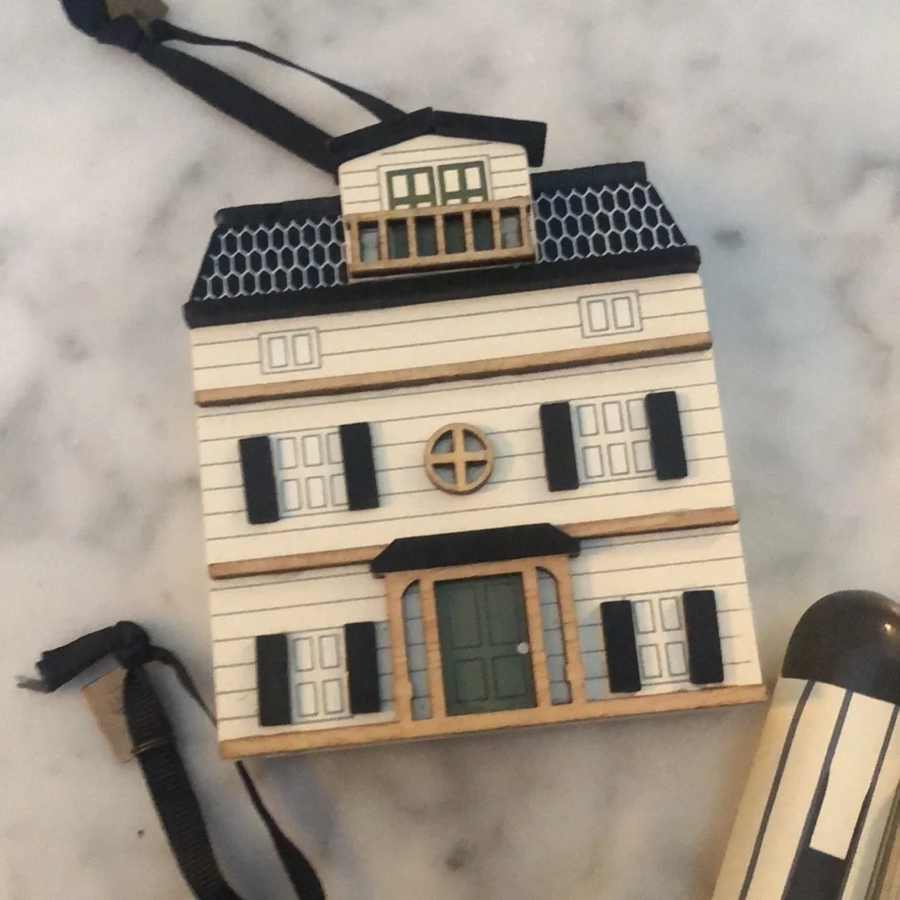 Hearth & Hand Magnolia l 3 House/Barn Ornaments 2018